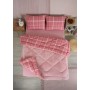 ETE HOMETEX ÇİFT KİŞİLİK LÜX WELSOFT YORGAN SETİ 195X215CM SAFİR PUDRA 8696474231949
